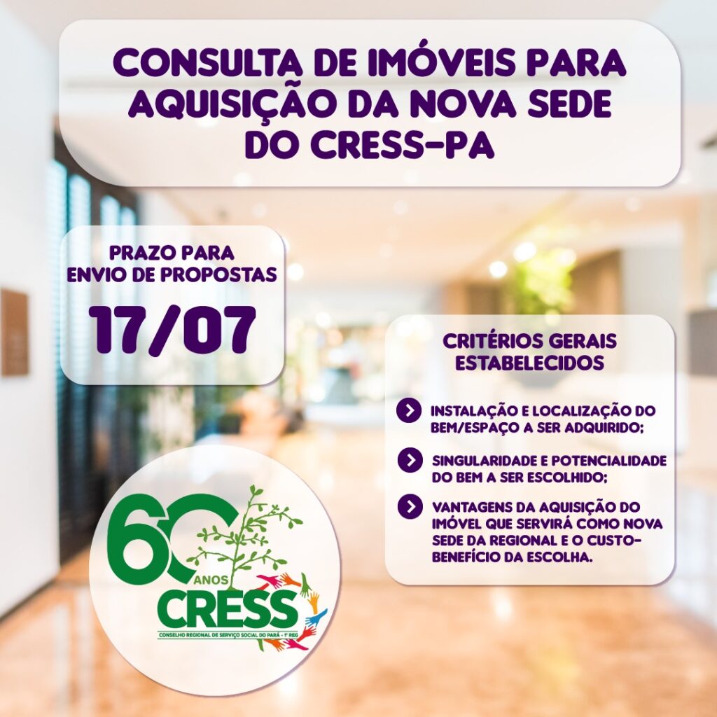 O CRESS-PA presta solidariedade a - Cress/PA - 1ª Região